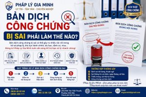Bản Dịch Công Chứng Bị Sai Phải Làm Thế Nào