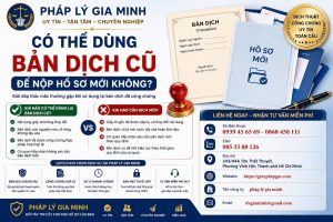 Có Thế Dụng Bản Dịch Cư Để Nộp Hồ Sơ Mới Không