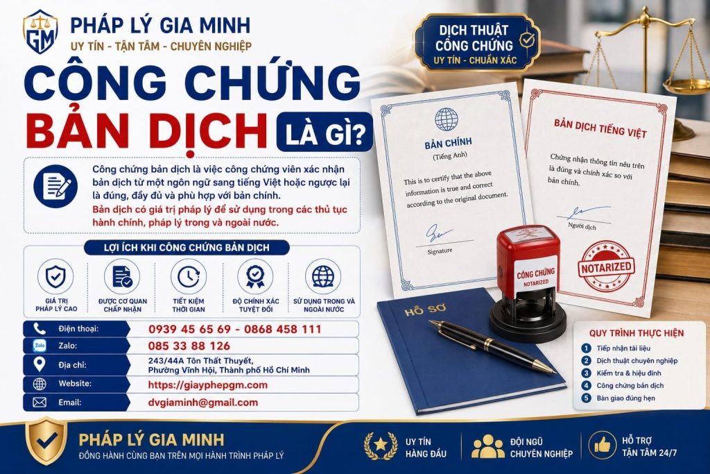 Công Chứng Bản Dịch Là Gì