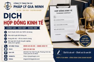 Dịch Hợp Đồng Kinh Tế
