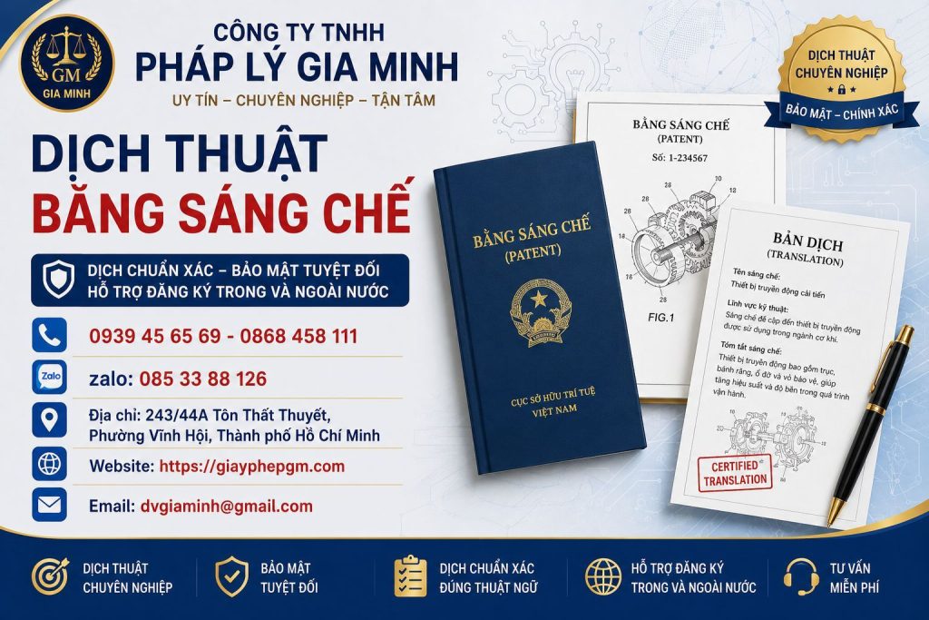 Dịch Thuật Bằng Sáng Chế