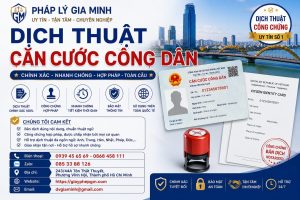 Dịch Thuật Cần Cước Công Dân