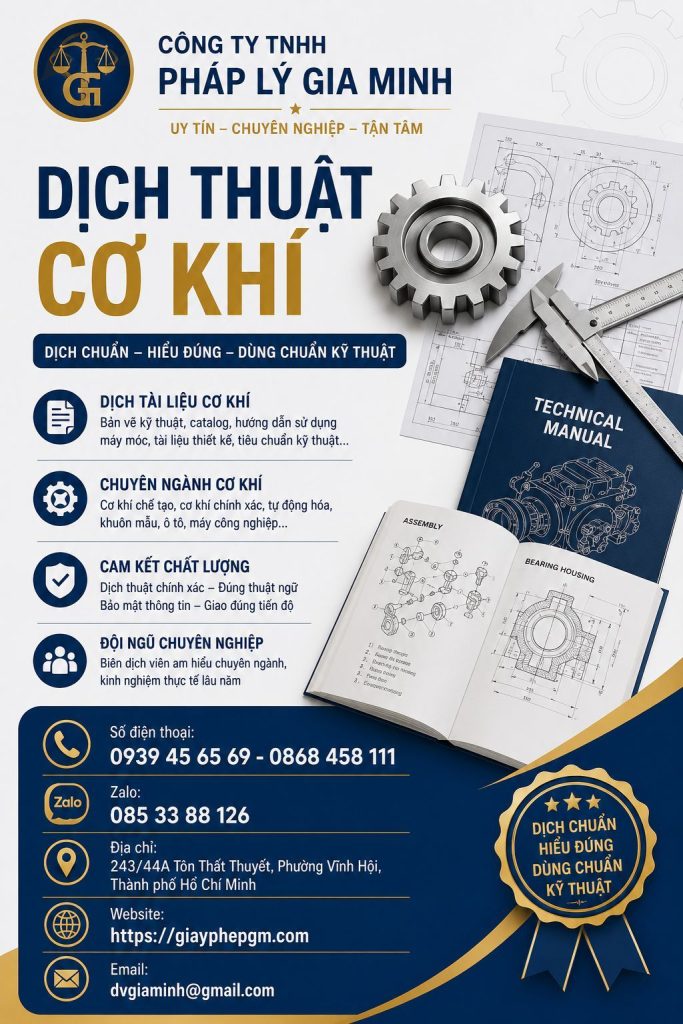 Dịch Thuật Cơ Khí