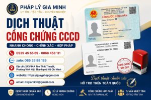 Dịch thuật công chứng CCCD