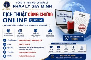 Dịch thuật công chứng online