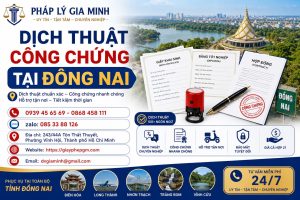 Dịch Thuật Công Chứng Tài Động Nai