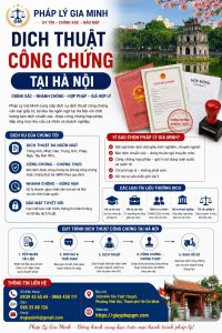 Dịch Thuật Công Chứng Tài Hà Nội