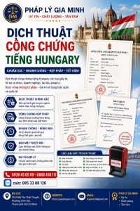 Dịch thuật công chứng tiếng Hungary