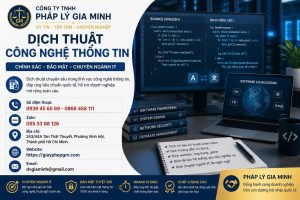 Dịch Thuật Công Nghệ Thông Tin