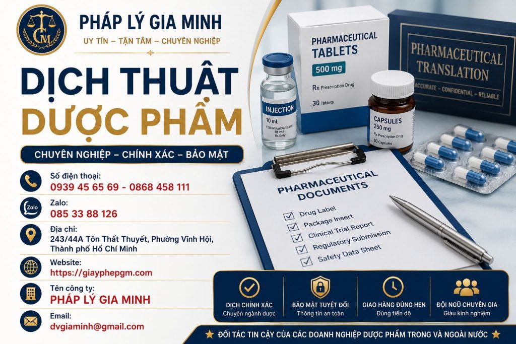 Dịch Thuật Dược Phẩm