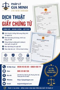 Dịch thuật giấy chứng tử