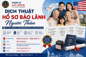 Dịch Thuật Hồ Sơ Bảo Lãnh Người Thân