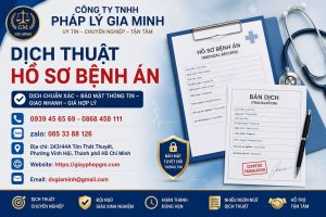 Dịch Thuật Hồ Sơ Bệnh Án