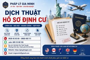 Dịch Thuật Hồ Sơ Định Cư