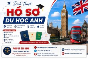 Dịch Thuật Hồ Sơ Du Học Anh