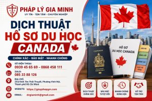 Dịch Thuật Hồ Sơ Du Học Canada