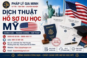Dịch Thuật Hồ Sơ Du Học Mỹ