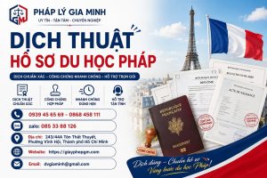 Dịch Thuật Hồ Sơ Du Học Pháp