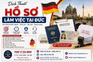 Dịch Thuật Hồ Sơ Làm Việc Tài Đức