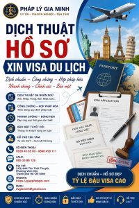Dịch Thuật Hồ Sơ Xin Visa Du Lịch
