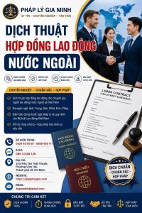 Dịch Thuật Hợp Động Lao Động Nước Ngoài