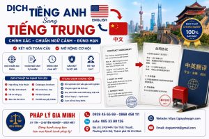 Dịch Tiếng Anh Sang Tiếng Trung