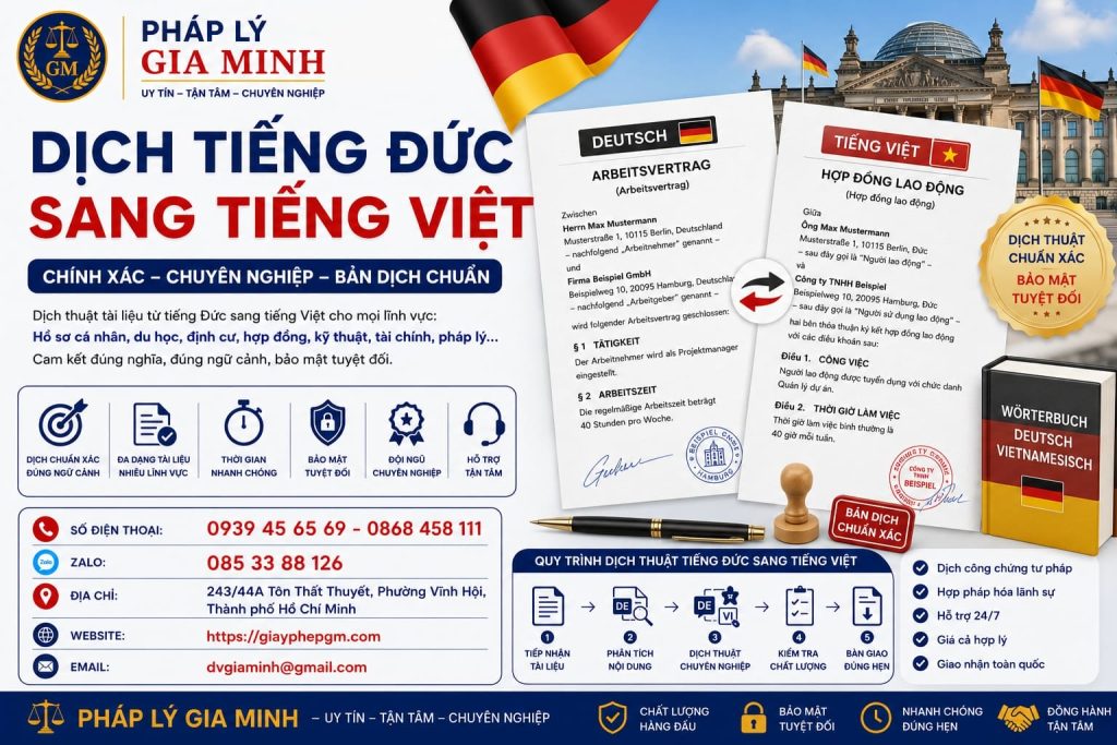 Dịch Tiếng Đức Sang Tiếng Việt