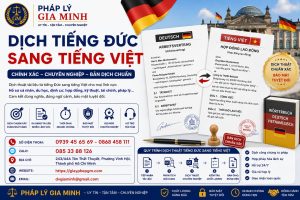 Dịch Tiếng Đức Sang Tiếng Việt
