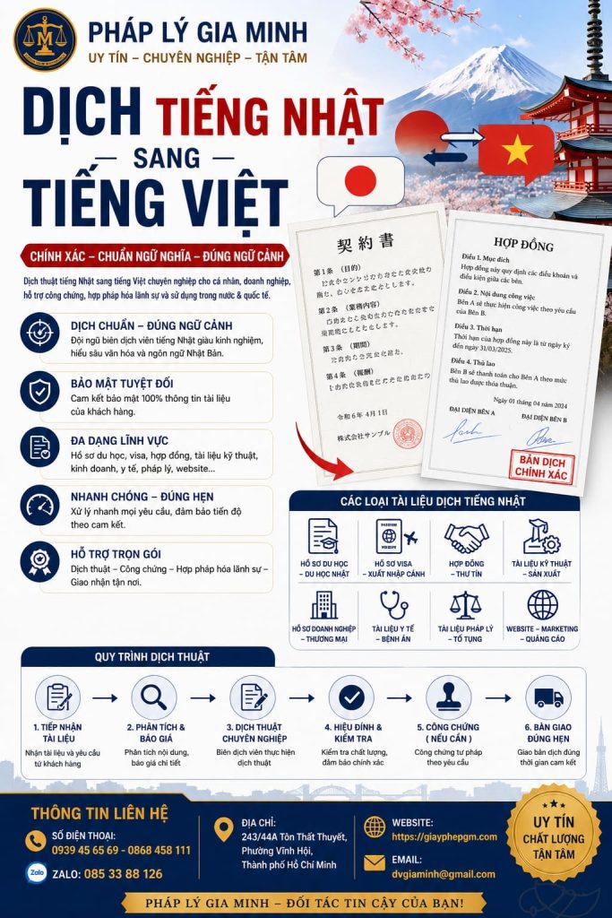 Dịch Tiếng Nhật Sang Tiếng Việt