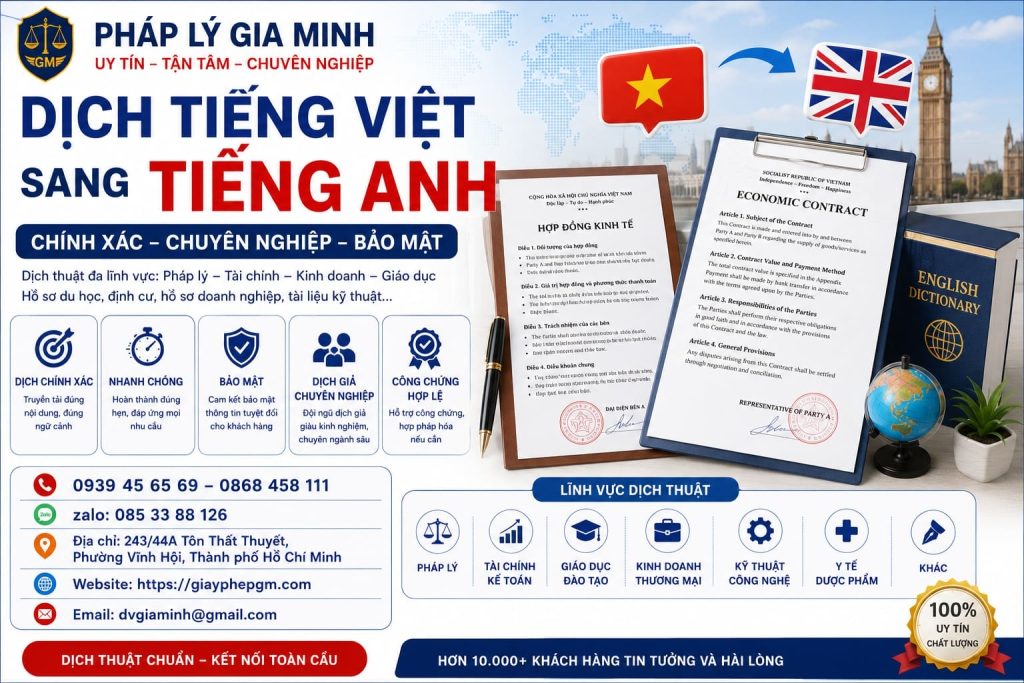 Dịch Tiếng Việt Sang Tiếng Anh