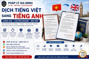 Dịch Tiếng Việt Sang Tiếng Anh
