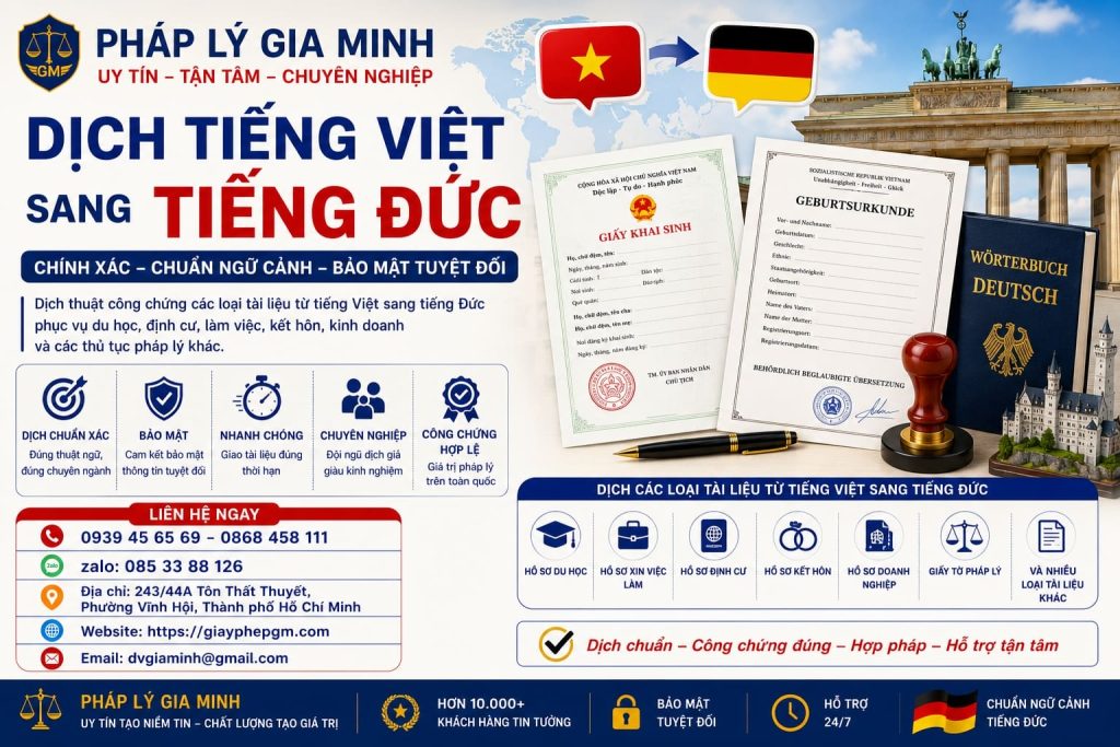 Dịch Tiếng Việt Sang Tiếng Đức