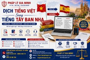 Dịch Tiếng Việt Sang Tiếng Tây Ban Nha