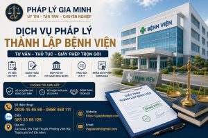 Dịch vụ pháp lý thành lập bệnh viện