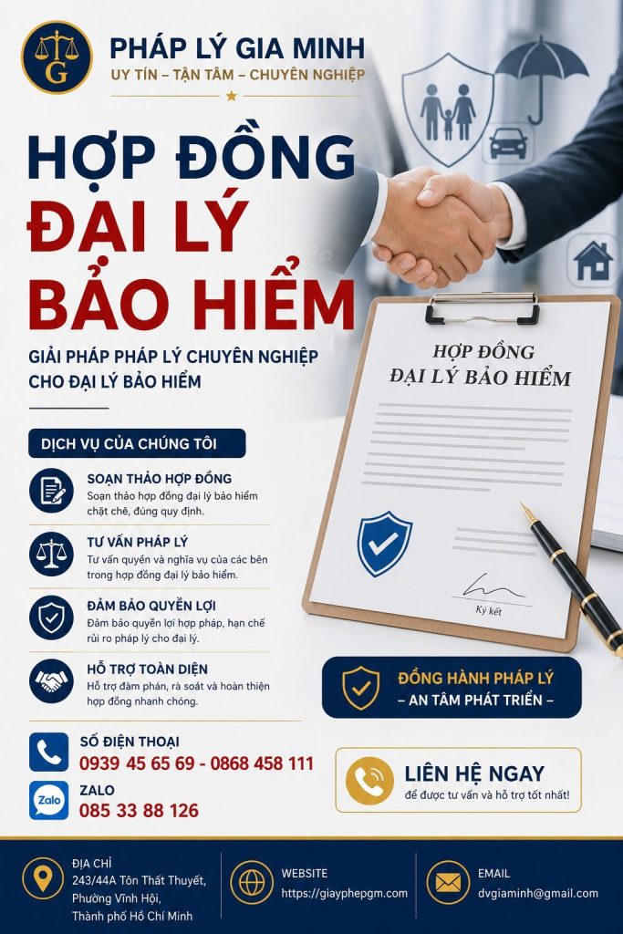 Hợp đồng đại lý bảo hiểm