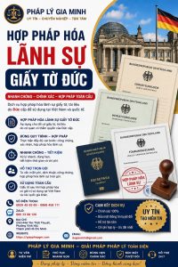 Hợp Pháp Hóa Lãnh Sự Giấy Tờ Đức