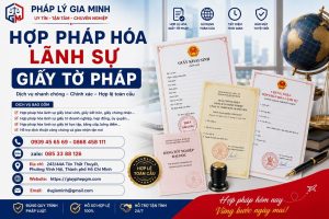 Hợp Pháp Hóa Lãnh Sự Giấy Tờ Pháp