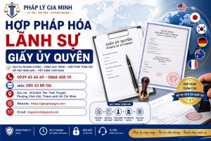 Hợp Pháp Hóa Lãnh Sự Giấy Ủy Quyền