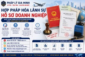 Hợp Pháp Hóa Lãnh Sự Hồ Sơ Doanh Nghiệp