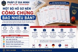 Một Bộ Hồ Sơ Nên Công Chứng Bảo Nhiều Bản