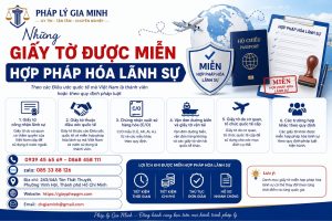 Những Giấy Tờ Được Miễn Hợp Pháp Hóa Lãnh Sự