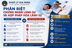 Phân Biệt Chứng Nhận Lãnh Sự Và Hợp Pháp Hóa Lãnh Sự