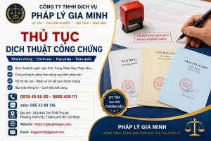 Thủ tục dịch thuật công chứng