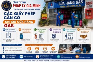 Các giấy phép cần có khi mở cửa hàng gas