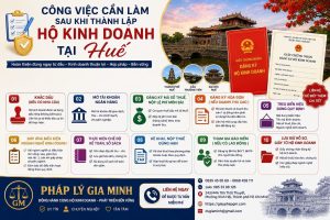 Công việc cần làm sau khi thành lập hộ kinh doanh tại Huế