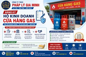 Đăng ký hộ kinh doanh cửa hàng gas