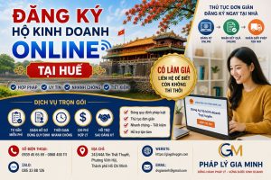 Đăng ký hộ kinh doanh online tại Huế