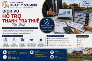 Dịch vụ hỗ trợ thanh tra thuế tại Huế