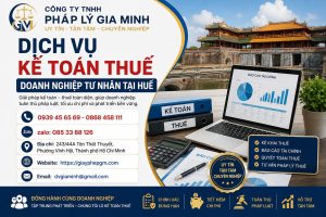 Dịch vụ kế toán thuế doanh nghiệp tư nhân tại Huế