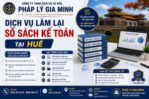 Dịch vụ làm lại sổ sách kế toán tại Huế